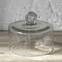 19th Century French Glass Cloche (D04)