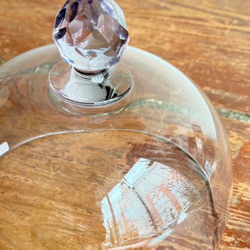 19th-century French Glass Cloche (CC06)