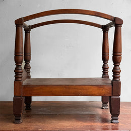 Antique Canopy Doll Bed