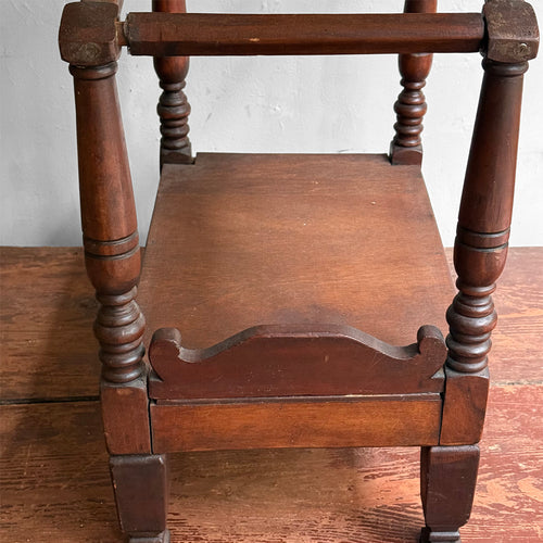 Antique Canopy Doll Bed