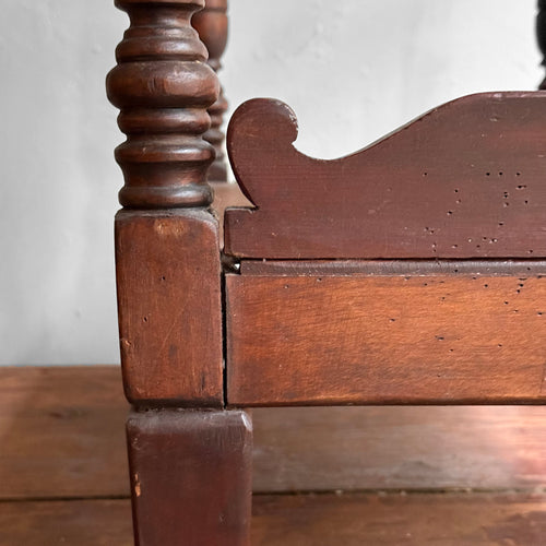 Antique Canopy Doll Bed