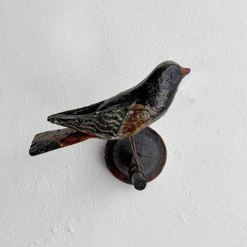 Early 20th-century Black Forest Carved Bird (BFB-02)