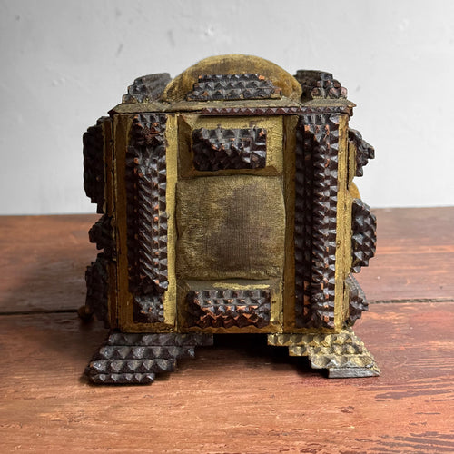 20th-century Tramp Art Box