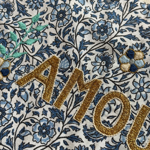 CSAO Kossiwa "Amour" Embroidered Tote Bag (CS-8-4)
