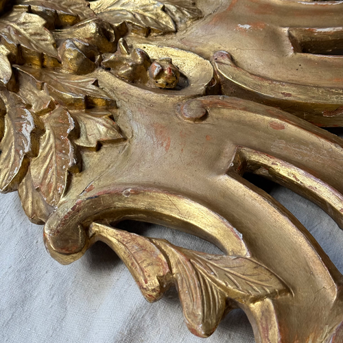 19th-century Gilded Architectural Element