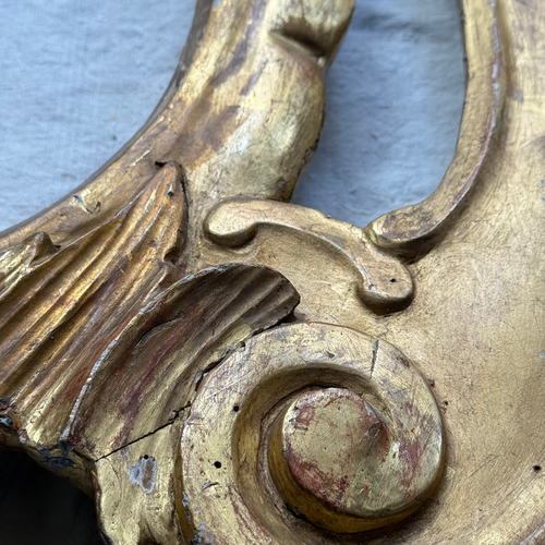 19th-century Gilded Architectural Element