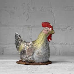 Vintage German Papier-Mâché Rooster Candy Container (#4)