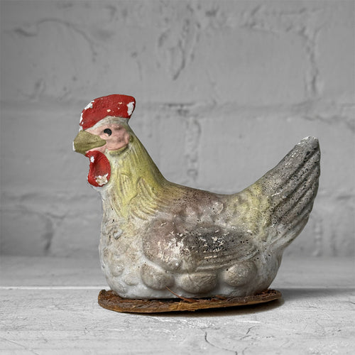 Vintage German Papier-Mâché Rooster Candy Container (#4)