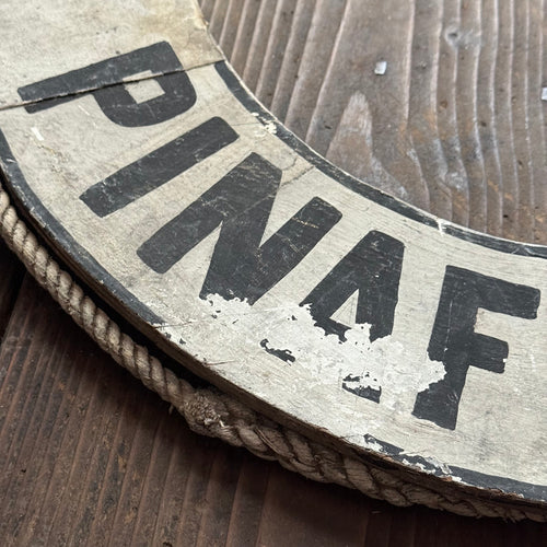 19th-century "HMS Pinafore" Life Preserver Stage Prop
