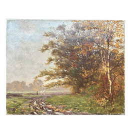 Evert Rabbers Early 20th-century Landscape Painting (ER2404)