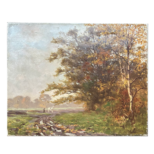 Evert Rabbers Early 20th-century Landscape Painting (ER2404)