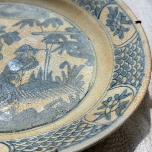 16th-century Swatow Ming Porcelain Shipwreck Plate