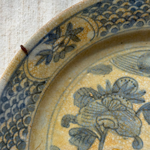16th-century Swatow Ming Porcelain Shipwreck Plate