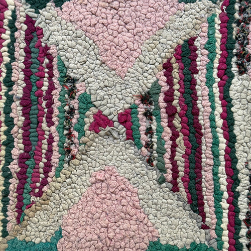 Vintage Small Rag Rug