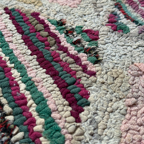 Vintage Small Rag Rug