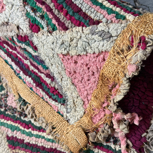 Vintage Small Rag Rug