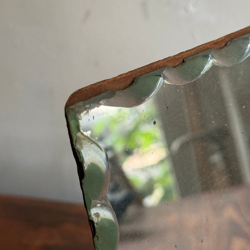 19th-century Small Shaving Mirror #4