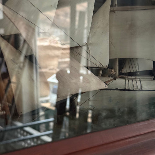 Early 20th-century American Ship Diorama