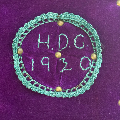 20th-century Tramp Art Box