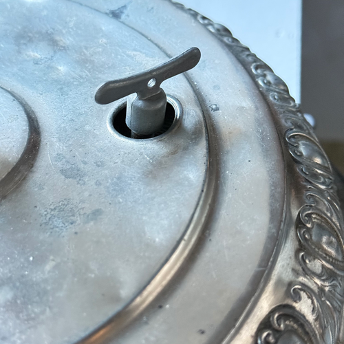 Antique German Rotating Musical Christmas Tree Stand