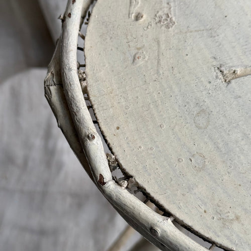 Early 20th-Century American Folk  Painted Twig Table