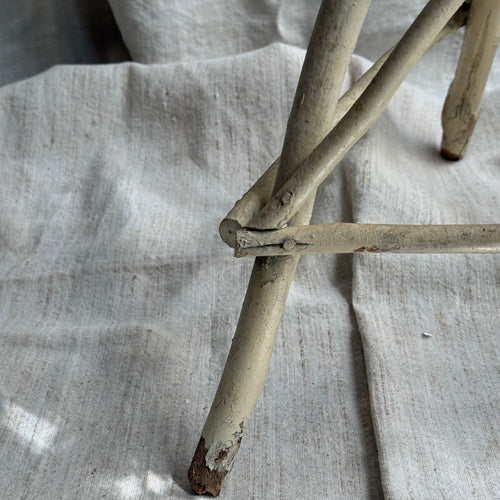 Early 20th-Century American Folk  Painted Twig Table