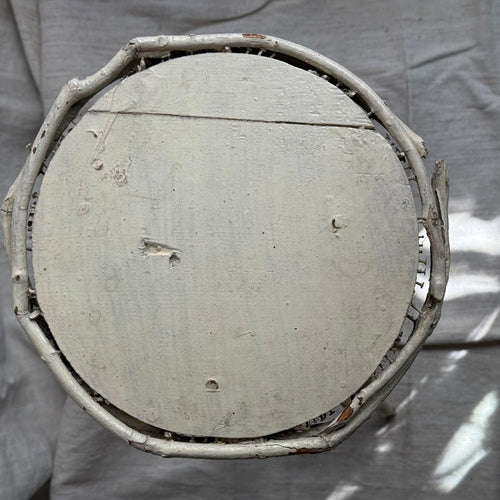Early 20th-Century American Folk  Painted Twig Table