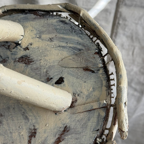 Early 20th-Century American Folk  Painted Twig Table