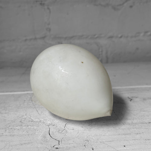 Antique Victorian Painted Milk Glass Easter Egg (#4)