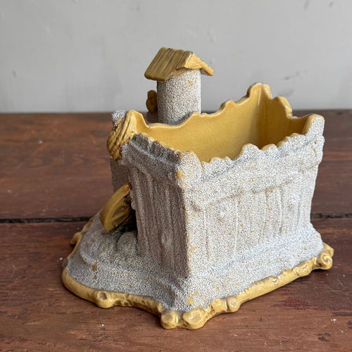 19th-century German Yelloware Smoking Stand (#4)