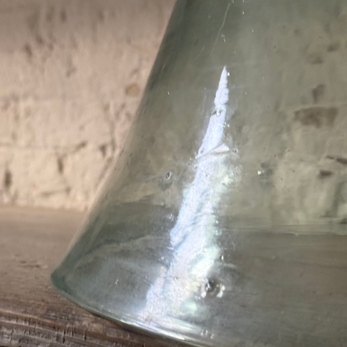 Large 19th-century French Glass Cloche de Melon (LG-04)