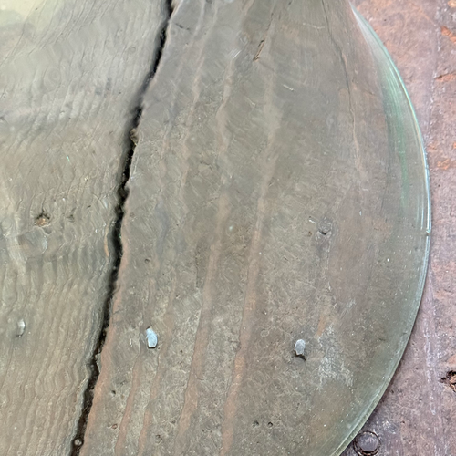 Large 19th-century French Glass Cloche de Melon (LG-04)