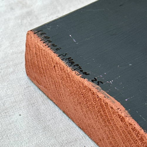 Leanne Shapton "The Kite Runner" Painted Wooden Book