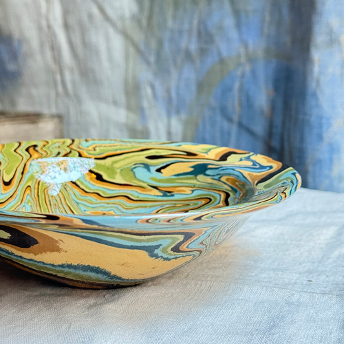 Marbled Small Pasta Bowl in Papeete (PP #0411)