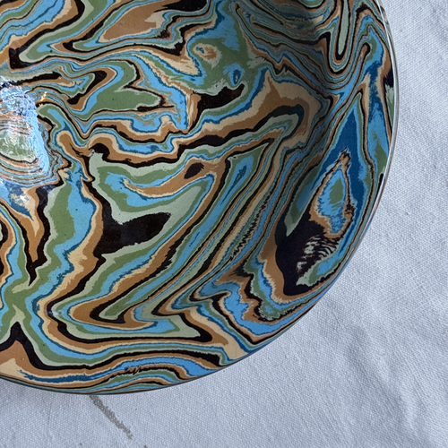 Marbled Small Pasta Bowl in Papeete (PP #0411)