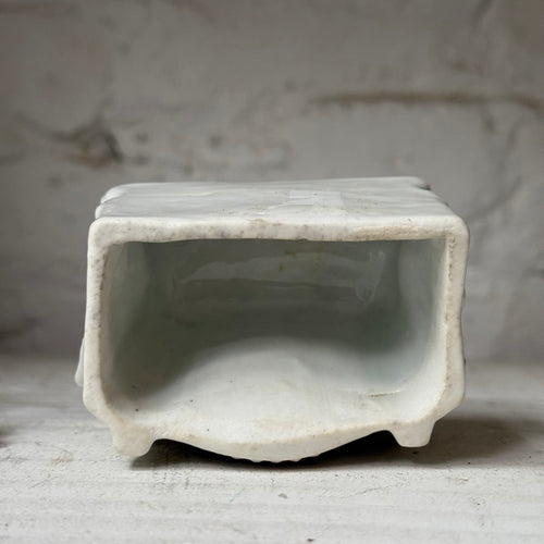Antique German Porcelain Fairing Trinket Box (#04)