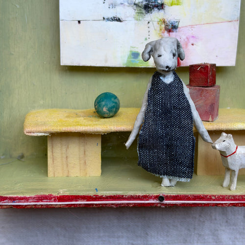"Millie + Tink" Assemblage