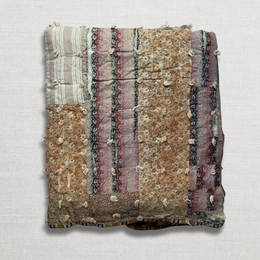 19th-century American Hand-Stitched Quilt