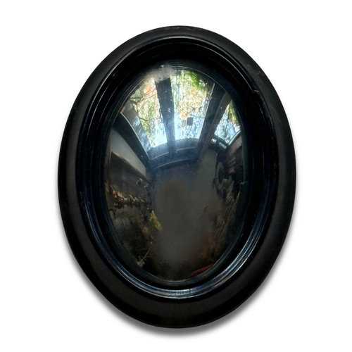 19th-century Convex French Mirror #4