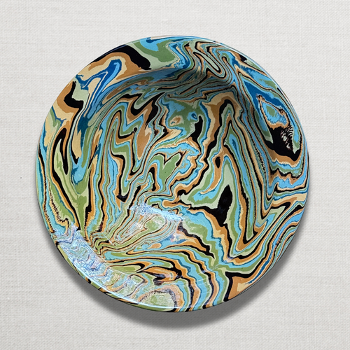 Marbled Small Pasta Bowl in Papeete (PP #0411)