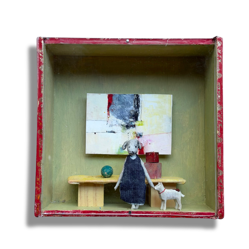 "Millie + Tink" Assemblage