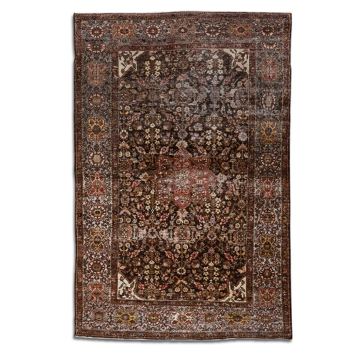 4’ 3” x 6’ 5” Antique Farahan Sarouk Rug