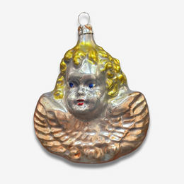 Nostalgic Angel Ornament with Fiber Glass Circle
