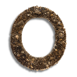 19th-century American Shell Frame