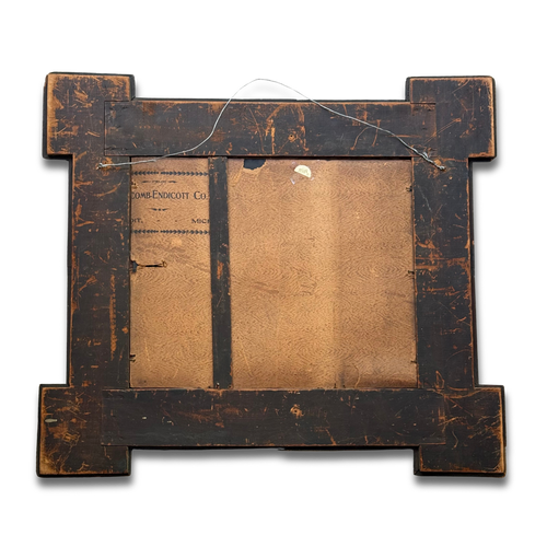 Early 20th-century Tramp Art Mirror