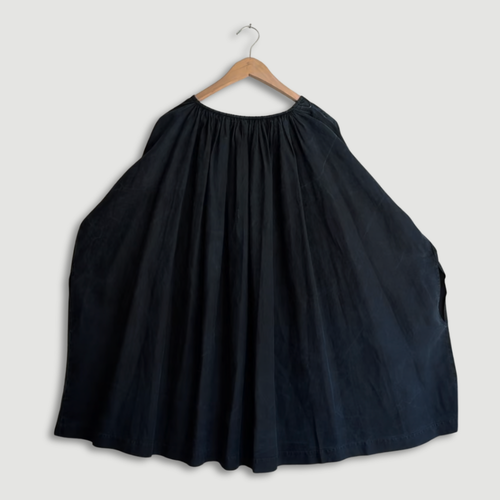 19th-century French Indigo Smock (#S-05)