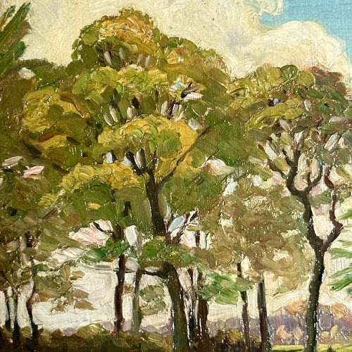 Evert Rabbers Landscape Painting (2350)