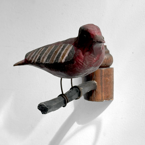 Black Forest Carved Bird (511)
