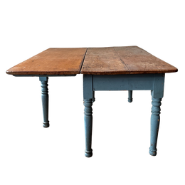 Antique Painted Drop-leaf Table
