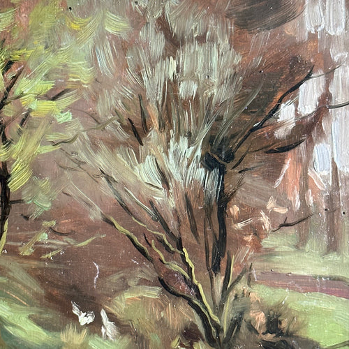 Evert Rabbers Landscape Painting (2351)